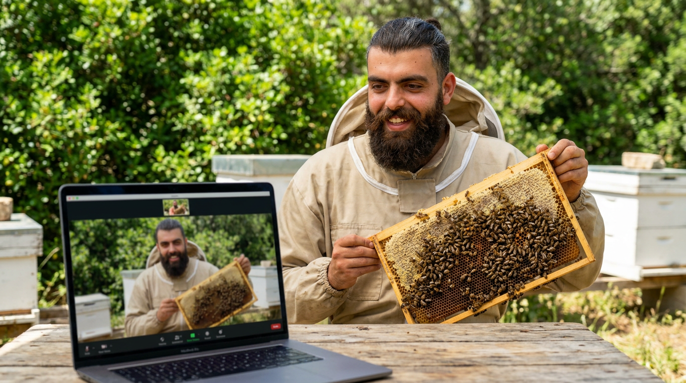 1-on-1 Beekeeping Training Online