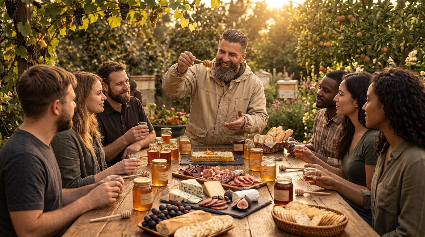 Gourmet Honey Tasting Event